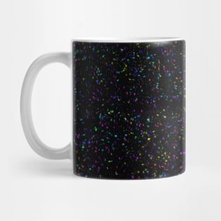 Rainbow glitter Mug